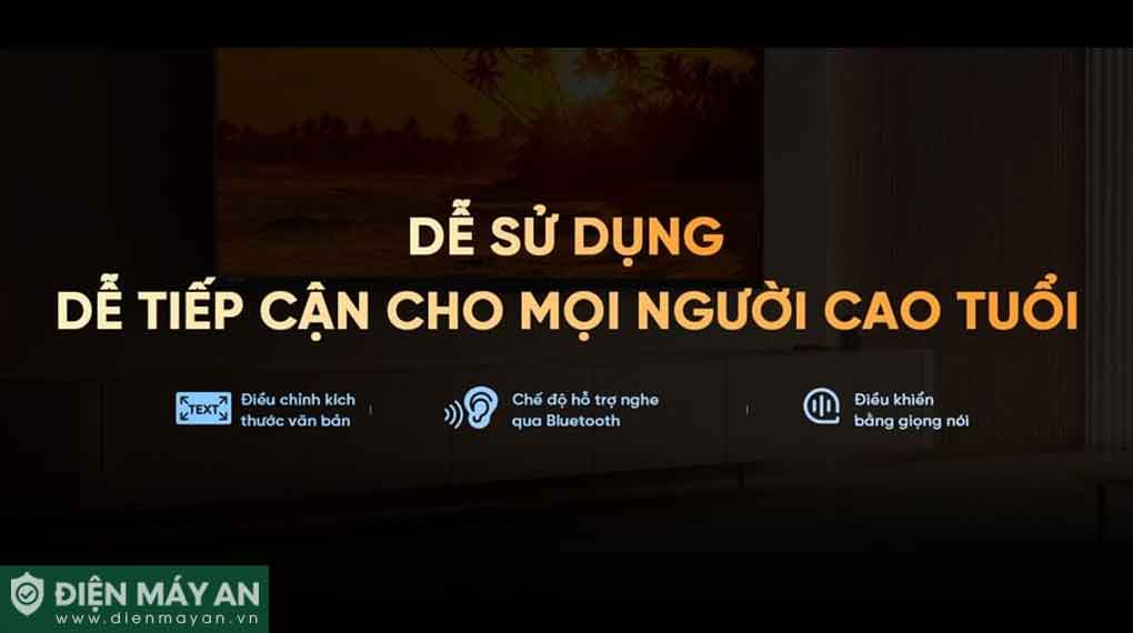 Google Tivi QLED Coocaa AI 4K 65 inch 65Y84